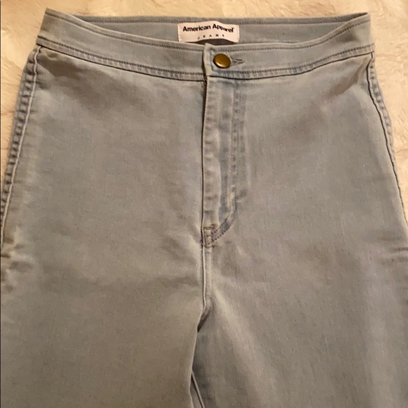 American Apparel High Waisted Jeans - Picture 2 of 4